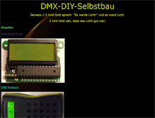 Tablet Screenshot of dmx4you.de